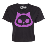 LOGO CROP TEE IN PINK
