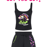 FLOWER MISS MENACE SHORTS