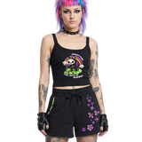 FLOWER MISS MENACE SHORTS