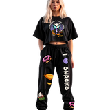 I LOVE SNACKS PANTS