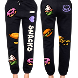 I LOVE SNACKS PANTS