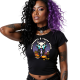 TUMMY ACHES CROP TEE