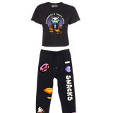 TUMMY ACHES CROP TEE