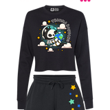 TRAUMA BONDING CREWNECK CROP SWEATER - Preorder!  Shipping by June 11th!