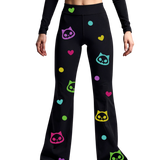 Flare Legging Logo Pants