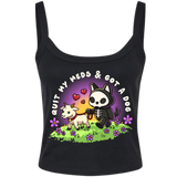 QUIT MY MEDS CROP TANK