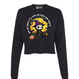 WITCHIN' CRAFTS CREWNECK CROP SWEATER