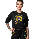WITCHIN' CRAFTS CREWNECK CROP SWEATER